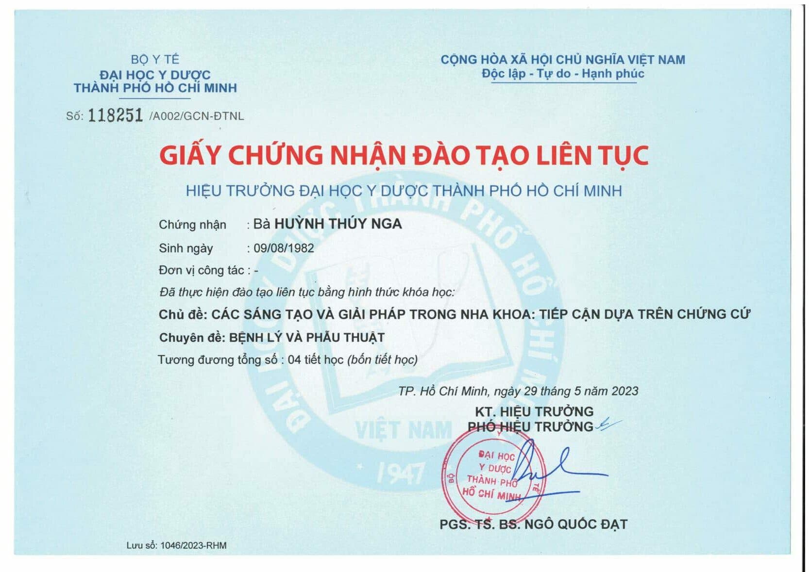 Cập nhật kiến thức y khoa liên tục: Bệnh lý và phẫu thuật