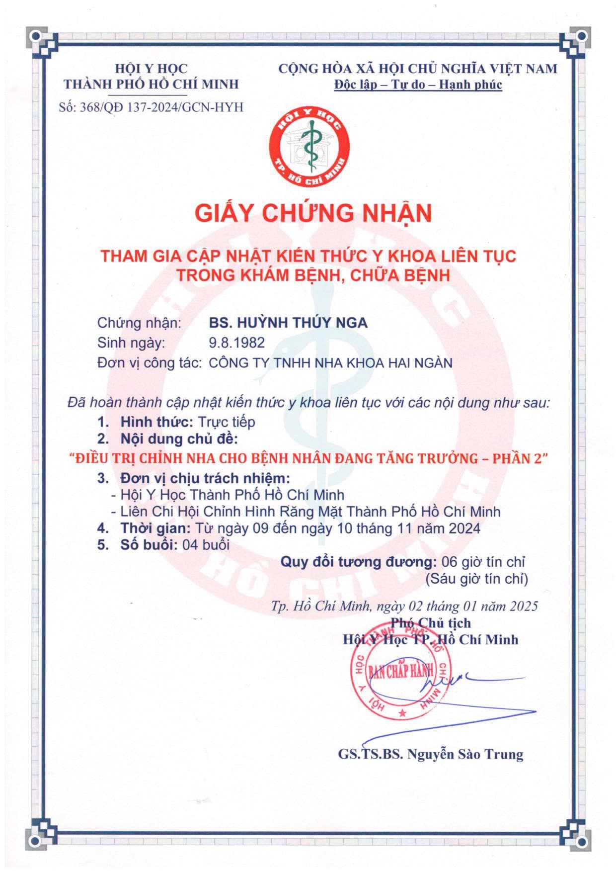 Điều trị chỉnh nha cho bệnh nhân đang tăng trưởng — Phần 2