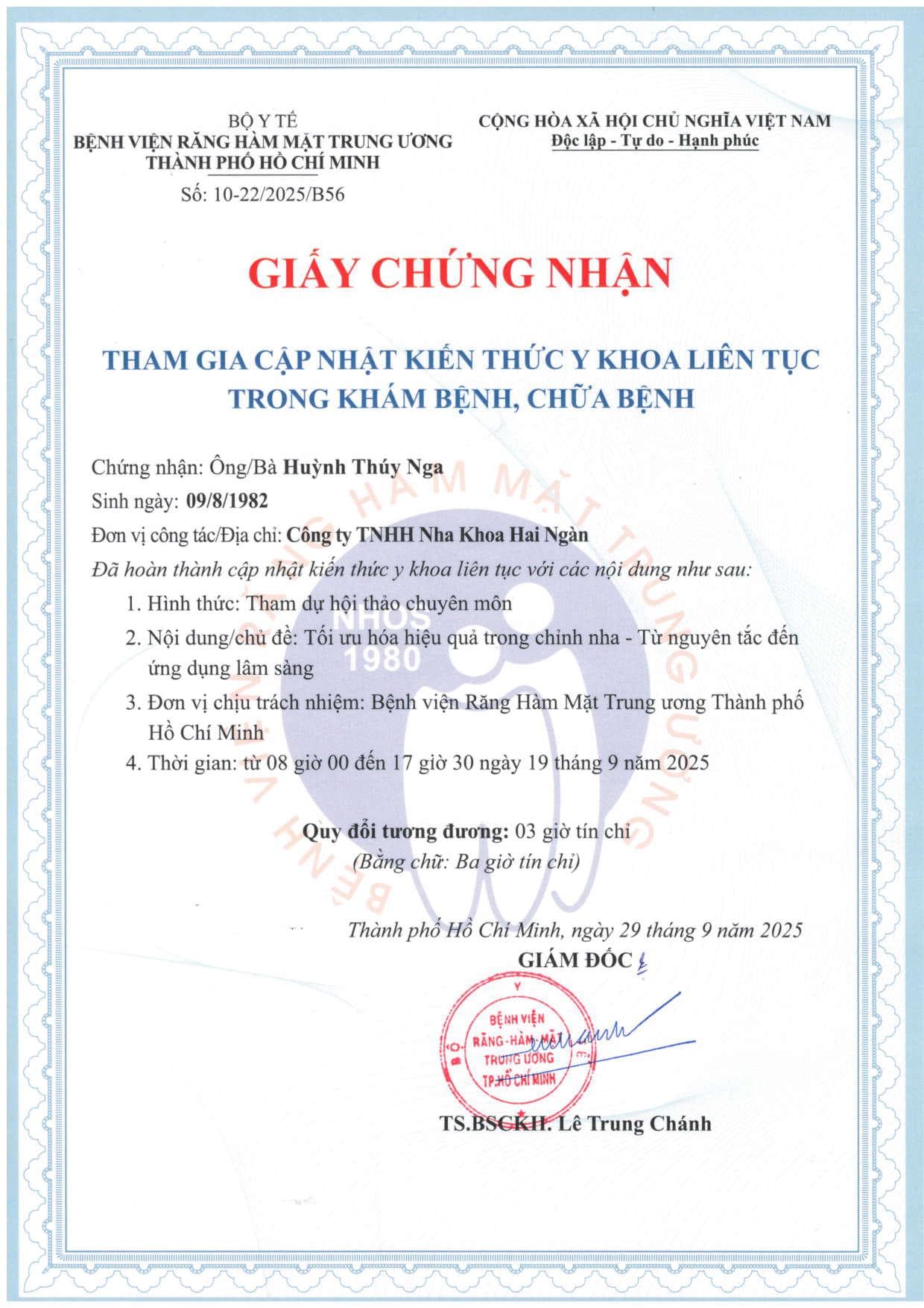 Tối ưu hóa hiệu quả trong chỉnh nha — từ nguyên tắc đến ứng dụng lâm sàng