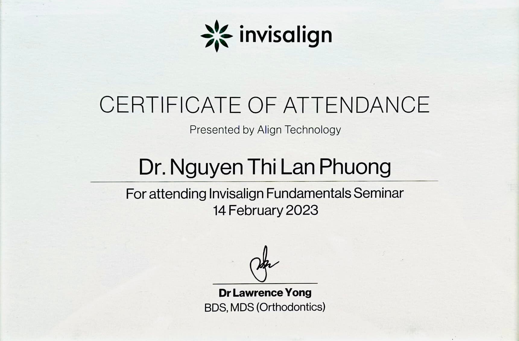 Invisalign Fundamentals Seminar